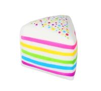 Mille-feuille Stress Relief Ball - Novelty Squeeze Sensory Fidget Toy for Anxiety Physio Therapy - Gift for Boy Girl Birthday Present for Adults Men Women (Colorful)