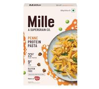 Mille High Protein Penne Pasta | 22g Protein | 9g Fibre | Gluten Free | Plant based Vegan Pasta | 250gms