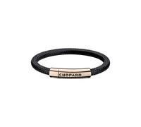 Mille Miglia Bracelet In Black Rubber And Rose Gold Toned Metal