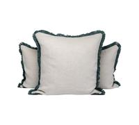 Mille Notti Pienza pillowcase Beige-green, 50x50 cm