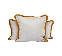 Mille Notti Pienza pillowcase Beige-yellow, 50x50 cm