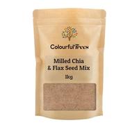 Milled Chia & Flax Seed Mix 1kg by Colourful Trees