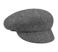 Milled Wool Newsboy Cap by Loevenich