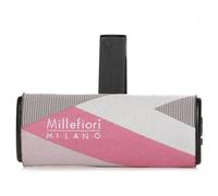 Millefiori Icon Textile Geometric Car Air Freshener Orange Tea 1pc