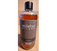 Millefiori Milano Scented Reed Diffuser Fragrance Refill 500ml - Vanilla & Wood