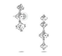Millenia Asymmetric Earrings Set, female, Swarovski, Earrings, Gray, ONE SIZE, Accessories ONE SIZE