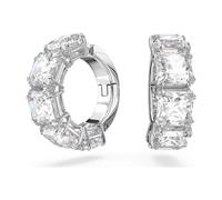 Millenia Clip Earrings - female - Swarovski - Earrings - White - ONE SIZE - Accessories ONE SIZE