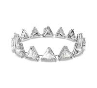 Swarovski Bracelet – Millenia Triangle – Triangular-Cut Crystals, Rhodium-Plated – 16.5 cm