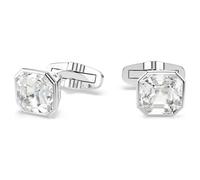 Swarovski Millenia 5733306 Cufflinks Octagonal Cut White Rhodium-Plated