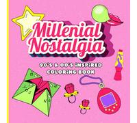 Millenial Nostalgia: 90's and 00's inspired coloring book