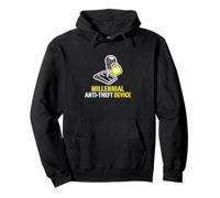Millennial Anti Theft Device Manual Transmission Millennial Pullover Hoodie