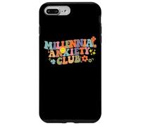 Millennial Anxiety Club Retro Groovy Lettering Case for iPhone 7 Plus/8 Plus
