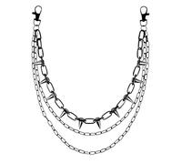 Millennials In Motion Pants Chain Side Belt, Spike Chain, One size