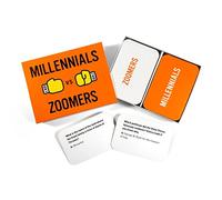 Millennials vs Zoomers | Trivia Card Game for Ages Where Smartest Generation Wins | More Than 200 Trivia Question Cards to Test Your Generational IQ (Millennials vs Zoomers)