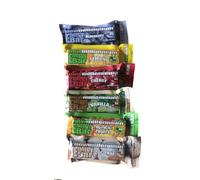 Millennium Assorted Energy Bars (6 Count) - Long Shelf Life Fruit flavored Bar Bundle - Survival Pack for Calamity, Disaster, Hiking and Meal replacement - with Emergency Guide
