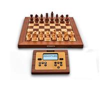 MILLENNIUM Chess Classics Exclusive - Timelessly elegant wooden chess computer with piece recognition & LED move display directly on the board, 2 chess programs and fully automatic game levels