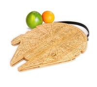 Millennium Falcon Personalized Cutting Board, Custom Engraved Charcuterie Board,Best Wedding, Housewarming, Anniversary, Birthday Gift Idea for Friends, Couples, Family, Mom, Dad