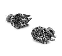 Millennium Halcon Shirt Cufflinks SW 25 x 16 mm | Original Cufflinks For Shirts | For Men and Boys | Gifts For Weddings, Communions, Baptisms and Other Events