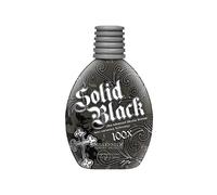 Millennium Tanning Products SOLID BLACK 100X Dark Tanning Lotion Indoor Outdoor Tan Enhancing Silicone Bronzer Tanning Bed Lotion 13.5 Fl oz (400 ml)