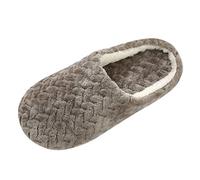 millenniums Bedroom Slippers Indoor Slippers Cozy Anti-Slip Sole Washable Womens Mens Stripe Decor Closed Toe House Slippers All Seasons Suitable a26 UK 6.5