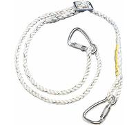 Miller 12mm Rope Adjustable Lanyard 2M Equipped with an Alloy Karabiner 21mm Opening, 1008287 (1 Piece)