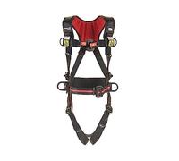 Honeywell Miller H500 FPXARCM-HLEU Arc Flash Safety Harness, Size 3, Suitable for Construction, Rail & Utilities, Lightweight, Thick Waist Belt, Dielectric Back & Side D Rings, Protected Label Pouch