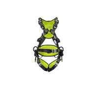 Miller H700 Full Body Industrial Harness CC7 Model with Quick-Connect Leg buckles, Shoulder D-Rings, Integrated SRL Adaptor, Lightweight, Suitable for Telecom/Wind, Size 3, 1036776