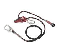 Miller HandZup Fall-Arrest Kit 2M with Twist Lock Karabiner and Snap Hook, Braided Polyamide Rope, Suited For Both Right & Left-Handers, Twist Lock Karabiner, 1032100 (1 Piece)