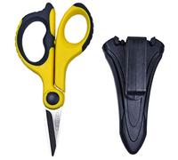 Miller KS-2 Fiber Optic Kevlar Scissors with Belt Loop Pouch, Easily Portable Utility Scissors for Working Electricians and Technicians, 6.0 Inches, 2.8 Ounces