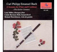 Miller,Leta - CPE Bach: 6 Sonatas for Flute & Continuo