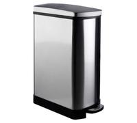 Miller Stainless Steel Rectangular 35 Litre Pedal Bin