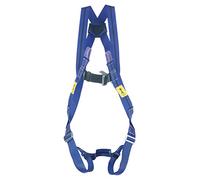 Miller Titan 2P Harness with Dorsal D-Ring and Frontal Webbing Loops, Fast Release Buckles, Adjustable Leg Straps, Weight 0.8 kg, 1031440 (1 Piece)