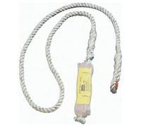 Miller Titan Rope Shock Absorbing Lanyard, 180M without Karabiner, 12mm Width, Polyamide, Lightweight (0.370 kg), 1008275 (1 Piece)