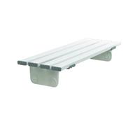 Millercare Slatted Bath Board - Strong Reinforced PVC Bath Seat with Quick Drainage & Secure Fixings - Fits Plastic, Steel & Cast-Iron Baths - Durable Bathroom Aid for Elderly & Disabled | 27 inch