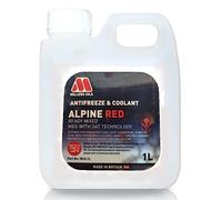 Millers Alpine Red Ready to Use Antifreeze, MEG with OAT Technology, 5 Year, 1 Litre