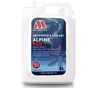 Millers Alpine Red Ready to Use Antifreeze, MEG with OAT Technology, 5 Year, 5 Litres