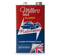 Millers Classic Pistoneeze 20W50 Mineral Engine Oil, 5 Litres