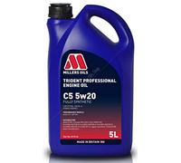 Millers Oil Trident 5W20 C5 Fully Synthetic Engine Oil, 5 Litres