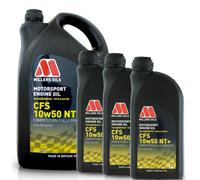 Millers Oils 10W50 Fully Synthetic Engine Oil Millers 10W 50 Motorsport Cfs Nt+ Ester 8L