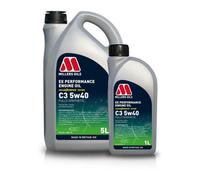 Millers Oils 5W40 Fully Synthetic Engine Oil Millers Ee Performance 5W 40 C3 6L