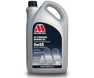 MILLERS OILS 7726GG XF LONGLIFE 5W50 FULLY SYNTHETIC ENGINE OIL 5L