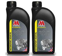 Millers Oils CRX LS 75w140 NT+ Fully Synthetic Competition Transmission Oil, 2 Litres