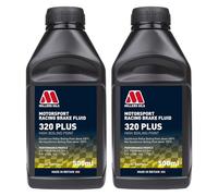 Millers Oils DOT 4 Brake Fluid Motorsport Racing 320 SAE J1704 2x500ml