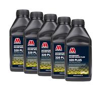 Millers Oils DOT 4 Brake Fluid Motorsport Racing 320 SAE J1704 5x500ml