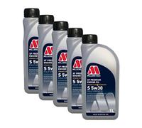 Millers Oils Millers 5W-30 Fully Synthetic Engine Oil Xf Premium S 5W30 Fpw9.55535/03 5X1L
