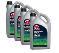Millers Oils Millers Ee Performance Abarth 10W50 Fully Synthetic Engine Oil 4X5L