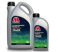Millers Oils Millers Ee Performance Abarth 10W50 Fully Synthetic Engine Oil 6L