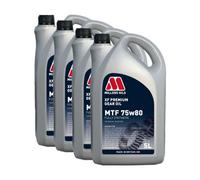 Millers Oils Millers Xf Premium Mtf 75W80 Fully Synthetic Gear Oil Api Gl-4, Gl-5 4X5L