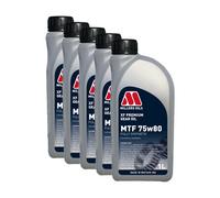 Millers Oils Millers Xf Premium Mtf 75W80 Fully Synthetic Gear Oil Api Gl-4, Gl-5 5X1L