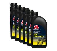 Millers Oils Motorsport Crx 75W-90 75W90 Nt+ Fully Synth Gear Oil 6X1L